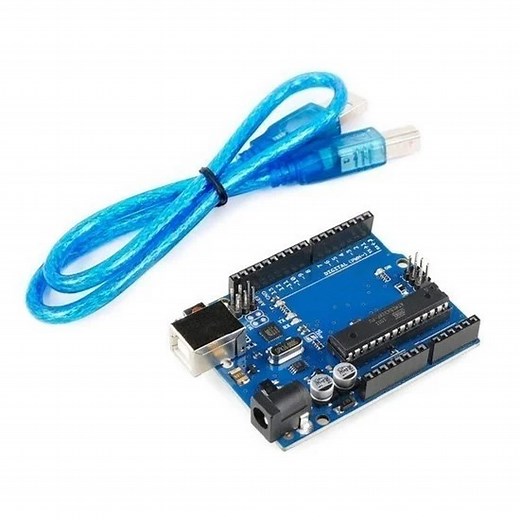 Placa Uno R3   Cabo Usb para Arduino