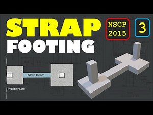 How to Design STRAP COMBINED Footing | NSCP 2015 Example 3