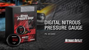 The Nitrous Outlet 2 1/16” digital nitrous pressure gauge provides a...