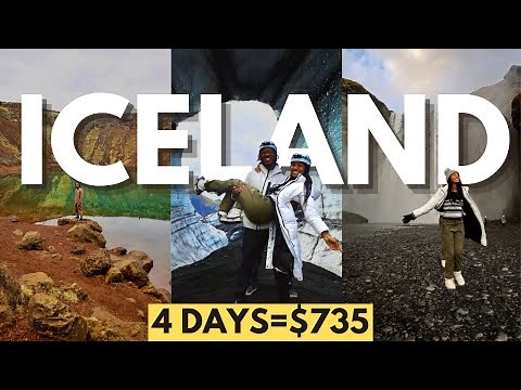 Iceland Budget Travel Vlog | Best Things to Do in ICELAND| Waterfalls, Lagoons, Ice Caves