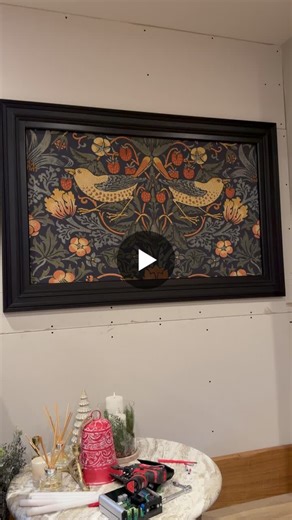 A little behind-the-scenes from a recent install 👷‍♂️🔧 This one was all about the details. I installed a motorised artwork lift using a Rosenstiels Gallery canvas, carefully set up to hide a PC… | Charlie Baker