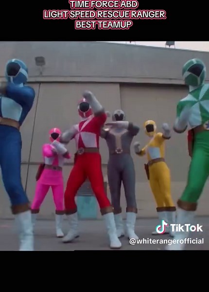 Time Force and Light Speed Rescue Ranger Team up 2001 was the best #fyp #powerrangers #timeforce #lightspeedrescue #powerrangerstiktok