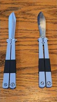 TF2 Spy Knives (3D printed+real blades)