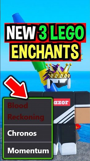 New 3 LEGO EVENT ENCHANTS in Roblox Fisch..