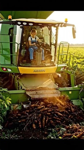 The Global Starch Giant: How Cassava is Processed into Tapioca #farmmachinery #automobile