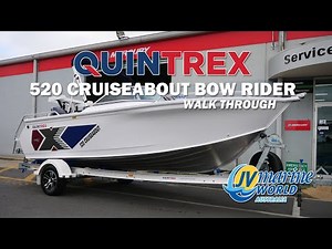 Quintrex 520 Cruiseabout - Walk Through Video