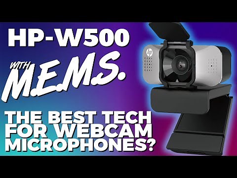 HP W500 Webcam Review