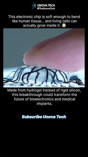 Scientists Just Created Electronics That Feel Like Human Skin! 😳🧬