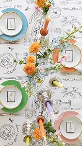 Transform your table with our Dinner Party Table Runner! 🍽️ How would you style this? ✨ #Dinnerparty #dinnerpartyideas #dinnerdate | Hester & Cook