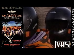 Opening/Closing to The Three Musketeers (1994 VHS)