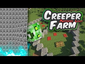 Einfache CREEPER FARM in Minecraft 1.21 bauen | Tutorial