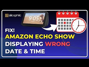 Amazon Echo Show Showing the Wrong Date & Time? Here's the Fix! | Echo Show Time Glitch? Quick Fix!