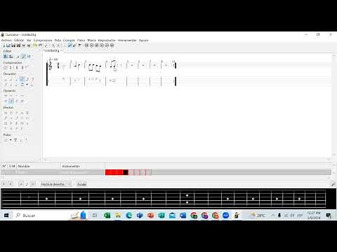 "Maestría en TuxGuitar: Tutorial básico para explorar la escritura y creación musical digital"