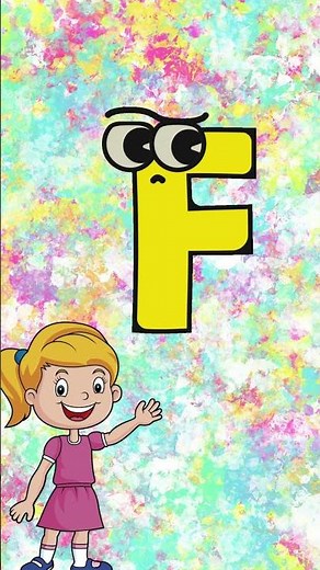 Discover Alphabet Letter Ff With Its Sound | Kids Education