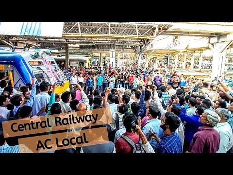 Central Railway AC Local Train Full Journey