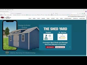 Design A Shed Online I How To Use Our 3D Customizer