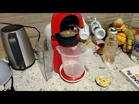 How to descale a Bosch Tassimo with apple cider vinegar