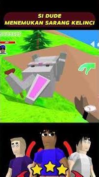 [ BARU ] AKU MENEMUKAN SARANG KELINCI DI KOTA DUDE‼️ #animasisekolah #dudetheftwars #gengkampak