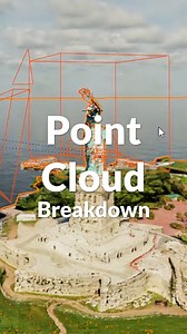 Did you know you can import any part of the world into Blender? I used Blosm to create this point cloud animation of the Statue of Liberty, pulling data from Google Maps and animating elements like the Staten Island Ferry. Comment ‘lessons’ if you want my full workflow and free resources.#Blender #PointCloud #3DAnimation #GeometryNodes #CGI | Massimo Vendola Productions