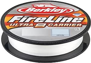 Berkley FireLine Ultra 8 Superline Fishing Line, 125-Yard/30-Pound, Crystal