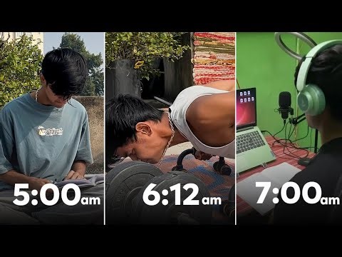 My 6AM Morning Routine (Height, Fitness & Productivity)