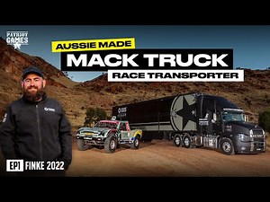 MACK TRUCK RACE TRANSPORTER RUNDOWN | Finke 2022 Episode 1