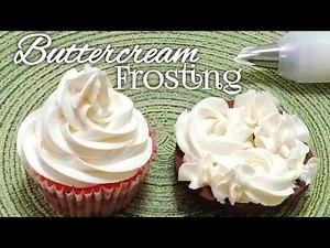 Buttercream Icing Recipe | Perfect Buttercream Frosting | Cake Decorating Icing Recipe