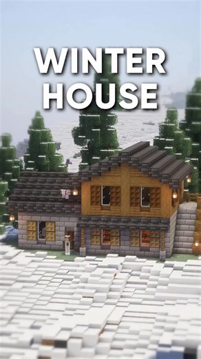 Akira on Instagram: "Minecraft Tutorial: Cozy Winter House  ▬▬▬▬▬▬▬▬▬▬▬▬▬▬▬▬▬▬  Version • Java Edition 1.21.0  Resource Pack • Crops 3D • Ores 3D ☀️ Shader Pack • Complementary Shaders ▬▬▬▬▬▬▬▬▬▬▬▬▬▬▬▬▬▬ #minecraft #minecrafttutorial #minecrafthowtobuild #minecraftpe #minecraftjava"
