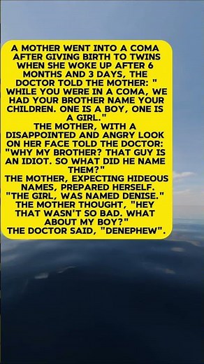 A mother went into a coma after giving birth to twins