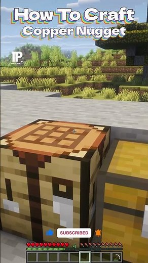 How To Craft Copper Nugget #shorts