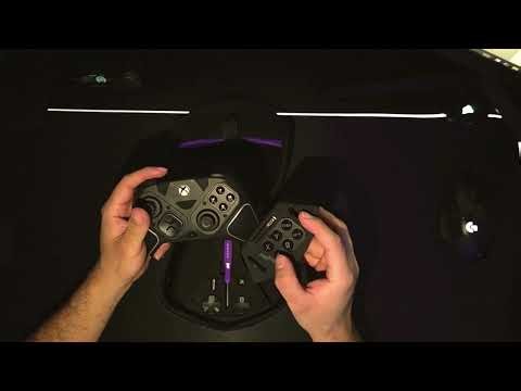 Unboxing Victrix Controller with Swapable Modules and Quick gameplay with trigger stops