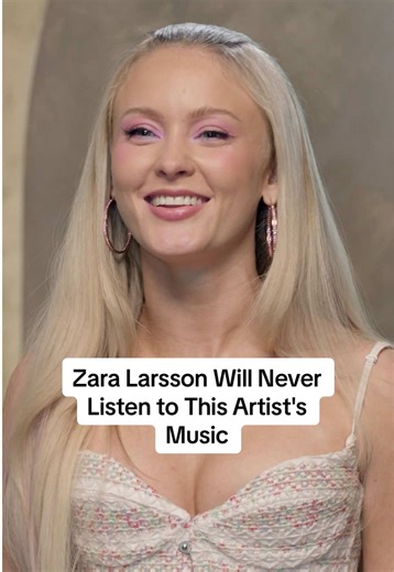 Zara Larsson Shoutout to Spotify's Block Feature