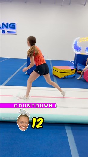 DID SHE BEAT THE STANDING BACK RECORD #backflips-001 #cheer | Sharon Locklear