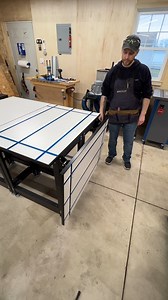 Rockler's Rock-Steady Folding Top Extension Kit works with Rock-Steady shop stands with 28’’ or 32’’ legs, and can be added to most wooden workbenches! Fold out the extension for more room on the benchtop and then fold it down for more room in the shop! Just build or purchase a top to fit your needs and add this kit for an awesome shop upgrade! You can find it in Rockler stores and on our website at Rockler.com. #rockler #rocklerwoodworking #wood #woodworking #woodworker #woodshop #foldingtop #s