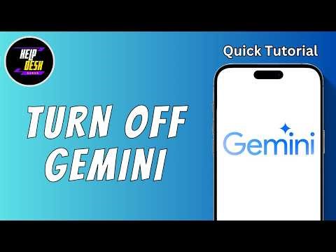HOW TO TURN OFF GEMINI ON ANDROID