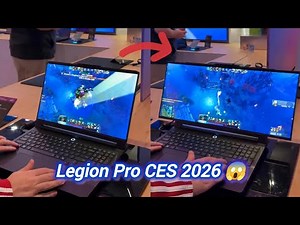 Extendable Screen Lenovo Legion Pro 2026 CES Gaming Laptop Future Tech