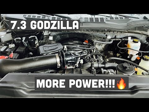Ford super duty 7.3 Godzilla gets some bolt on power gains!