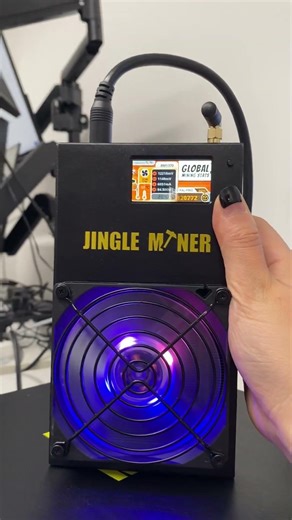 New Desk Energy with a Bitcoin Miner and Multi-Screen Stand