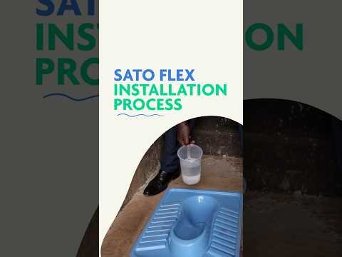 Upgrade your latrine with SATO Flex and transform it in just 30 minutes.