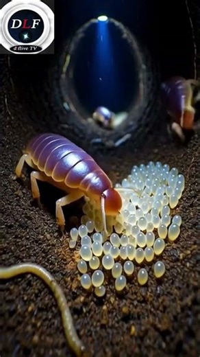 What a Springtail Sees Inside Its Colony (POV Camera)