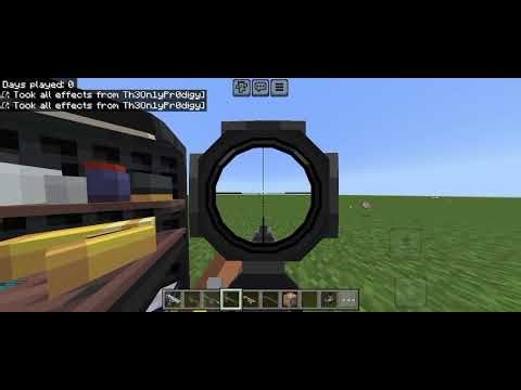 Timeless And Classics Zero Mod On BEDROCK!?? (TACZ V0.2 Link+Download