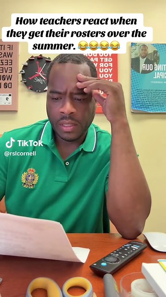 Teachers' Hilarious Summer Roster Reactions Unveiled
