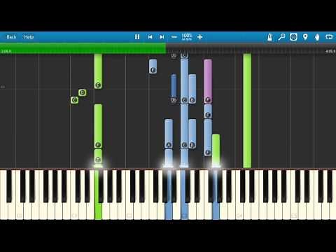 Michael Jackson / Jackson 5 - I'll Be There Piano Tutorial - Synthesia