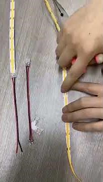 How to cut and connect COB led strips - superlightingled.com