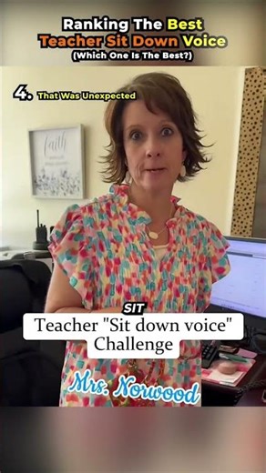 Ranking The Best Teacher Sit Down Voice
