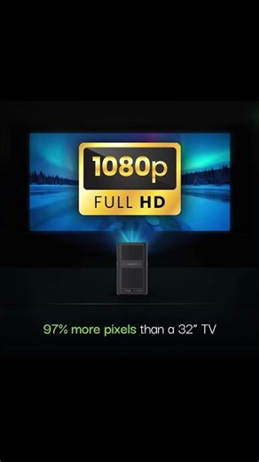 Big screen, zero stress. 🎬 100" of pure 1080p magic with the Lumio Arc 5. ✨ #HomeCinema