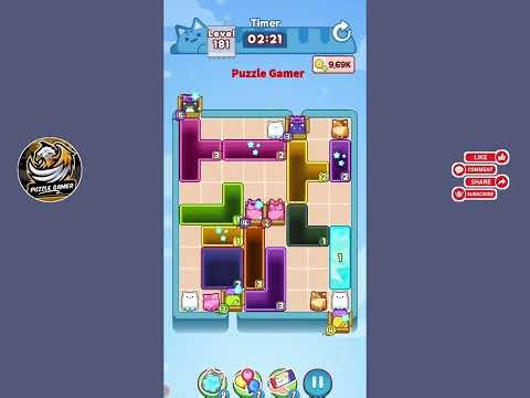 Drop the cat level 181 walkthrough solution Gameplay