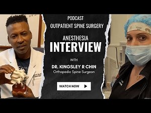 Anesthesiologist Says Spinal Fusion With InSpan Faster and Less Invasive than Pedicle Screws