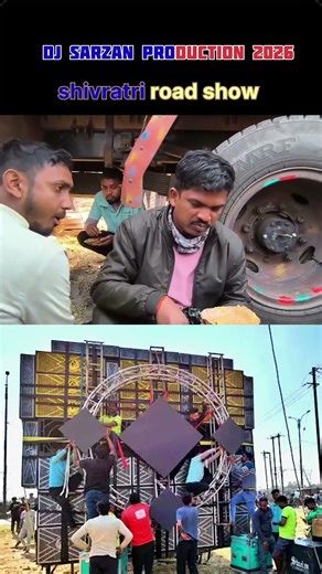 dj sarzan 2026 shivratri road show loading setup 🤯(new Singal bass) ...‪@DJSARZENTHEMASTEROFBASS‬