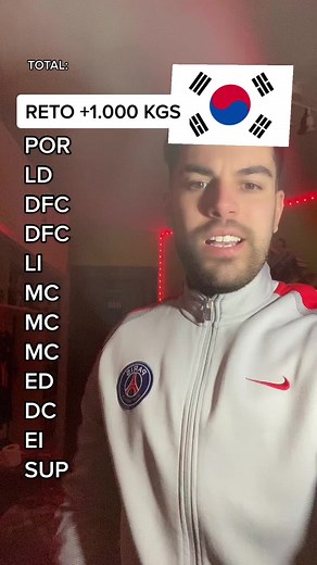 ❗️RETO PLANTILLA 1000 KGS❗️ Poned mas retos en los comentarios #tiktokfootballacademy #football #futbol #fyp #parati #foryou